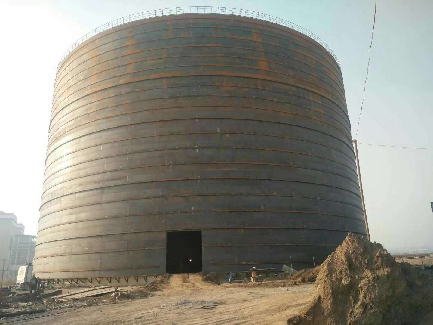 东洲承建大型钢板库的好处及原理