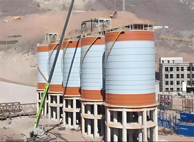 东洲高架钢板仓