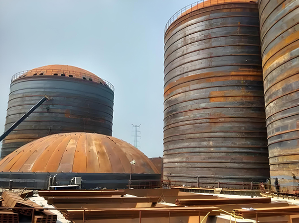 东洲焦粉钢板仓